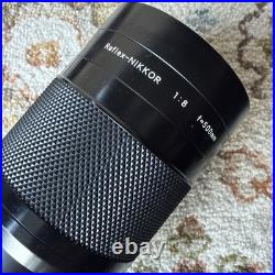 Vintage Reflex Nikkor 500mm Mint condition rare old Kodak lens camera Nikon