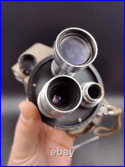Vintage Revere Model 99 Turret Movie Camera TOP SHELF Prime Ex Stock Lens