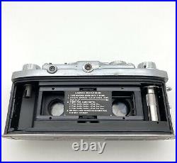 Vintage Revere Stereo 33 Camera, 35mm 3.5 Dual Lens With Original Leather Case