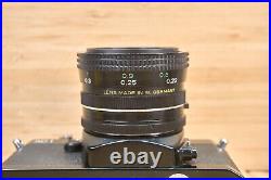 Vintage Revueflex AC1 SLR Camera, 28mm Lens, 200mm Lens, Revue Motor 35