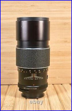 Vintage Revueflex AC1 SLR Camera, 28mm Lens, 200mm Lens, Revue Motor 35