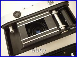 Vintage Ricoh 500 camera + telephoto lens + meter + Photrix meter etc