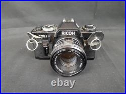 Vintage Ricoh XR7 50mm Film Camera with Rikenon 50mm f1.2 Lens UNTESTED
