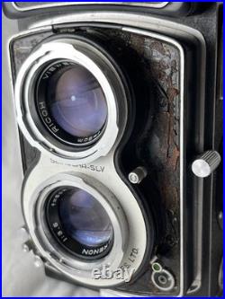 Vintage Ricohmatic 225 Film Camera TLR Twin Lens Reflex withCase and Strap AS IS Vintage Ricohmatic 225 Film Camera TLR Twin Lens Reflex withCase and Strap AS IS