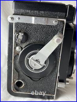 Vintage Ricohmatic 225 Film Camera TLR Twin Lens Reflex withCase and Strap AS IS