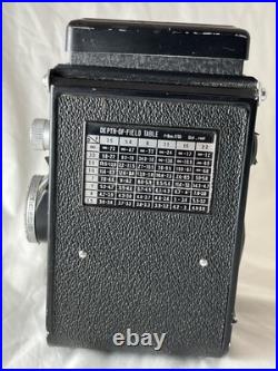 Vintage Ricohmatic 225 Film Camera TLR Twin Lens Reflex withCase and Strap AS IS Vintage Ricohmatic 225 Film Camera TLR Twin Lens Reflex withCase and Strap AS IS