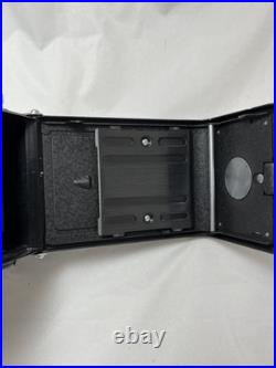 Vintage Ricohmatic 225 Film Camera TLR Twin Lens Reflex withCase and Strap AS IS