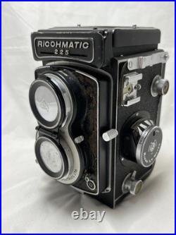 Vintage Ricohmatic 225 Film Camera TLR Twin Lens Reflex withCase and Strap AS IS Vintage Ricohmatic 225 Film Camera TLR Twin Lens Reflex withCase and Strap AS IS