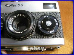 Vintage Rollei 35 Compact Film Camera 40mm F3.5 Lens