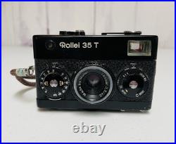 Vintage Rollei 35 T 35mm Film Camera with Tessar 40mm f/3.5 Lens READ