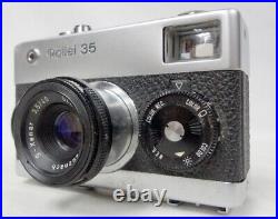 Vintage Rollei 35mm Singapore Film Camera with Schneider- Kreuznach 40mm Lens