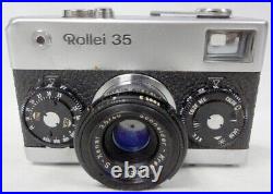 Vintage Rollei 35mm Singapore Film Camera with Schneider- Kreuznach 40mm Lens