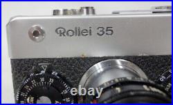 Vintage Rollei 35mm Singapore Film Camera with Schneider- Kreuznach 40mm Lens