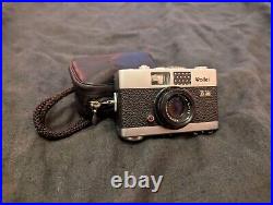 Vintage Rollei B 35 Camera With Carry Case & Wrist Cord, Triotar 3.5/40 Lens