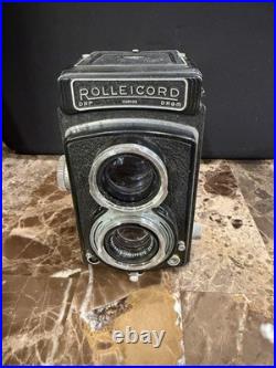 Vintage Rolleicord III 1950-1951 TLR Camera With Schneider Xenar Lens