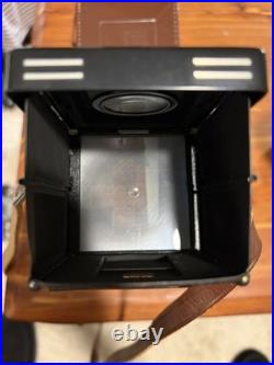 Vintage Rolleiflex TLR Camera Zeiss Tessar 75mm f/3.5 with Case Rollei Filters Kit Vintage Rolleiflex TLR Camera Zeiss Tessar 75mm f/3.5 with Case Rollei Filters Kit
