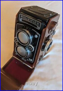 Vintage Rolleiflex TLR Camera w f/3.5 E2 Type 2 Planar lens
