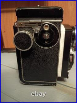 Vintage Rolliecord V TLR 120 Film Camera Xenar 75 Mm F/3.5 Shutter Fires Read