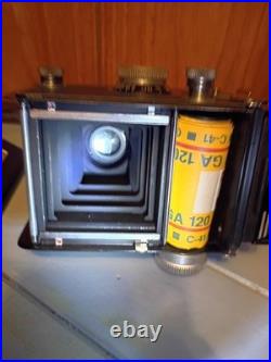 Vintage Rolliecord V TLR 120 Film Camera Xenar 75 Mm F/3.5 Shutter Fires Read
