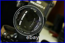 Vintage SET KMZ Krasnogorsk 3 16mm Movie Camera METEOR 5-1 1,9/17-69mm Lens