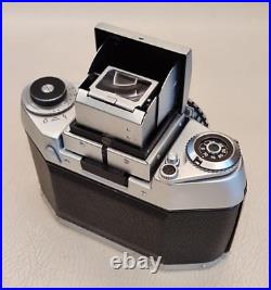 Vintage SLR camera 35 mm EXA-1a Domiplan f2.8/50 with lens Germany