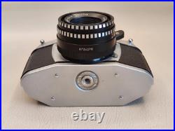Vintage SLR camera 35 mm EXA-1a Domiplan f2.8/50 with lens Germany