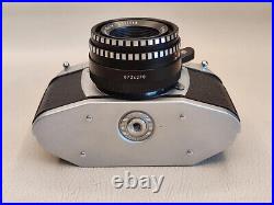 Vintage SLR camera 35 mm EXA-1a Domiplan f2.8/50 with lens Germany