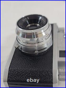 Vintage SOLIGOR 45 Camera f 40mm 4.5 # 5338 with Case? 1950s