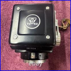 Vintage Sawyer's Mark IV 4x4 TLR Camera Primo Jr w Topcor 6cm F2.8 Twin Lenses