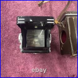 Vintage Sawyer's Mark IV 4x4 TLR Camera Primo Jr w Topcor 6cm F2.8 Twin Lenses