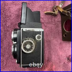 Vintage Sawyer's Mark IV 4x4 TLR Camera Primo Jr w Topcor 6cm F2.8 Twin Lenses