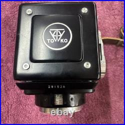 Vintage Sawyer's Mark IV 4x4 TLR Camera Primo Jr w Topcor 6cm F2.8 Twin Lenses