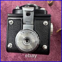 Vintage Sawyer's Mark IV 4x4 TLR Camera Primo Jr w Topcor 6cm F2.8 Twin Lenses
