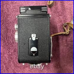 Vintage Sawyer's Mark IV 4x4 TLR Camera Primo Jr w Topcor 6cm F2.8 Twin Lenses