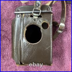 Vintage Sawyer's Mark IV 4x4 TLR Camera Primo Jr w Topcor 6cm F2.8 Twin Lenses