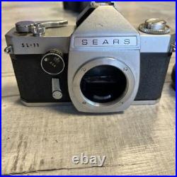 Vintage Sears SL11 Film Camera With Sears 35mm Lens & Case! Works Great