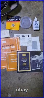 Vintage Sears TLS 35mm camera + 4 lenses