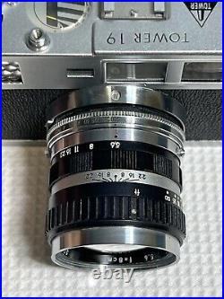 Vintage Sears Tower 19 Olympus Rangefinder Camera With 80mm/15.6 Lens GORGEOUS