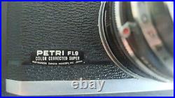 Vintage Set Petri F1.9 Camera Japan with ID and lenses