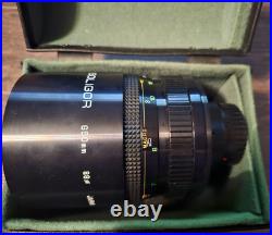 Vintage Soligor C/D Mirror Lens Tel F8.5 / 650mm #182007300 Konica Mount Camera Vintage Soligor C/D Mirror Lens Tel F8.5 / 650mm #182007300 Konica Mount Camera