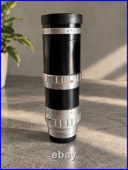 Vintage Soligor Elitar 3 75mm f/2.5 Telephoto Cine Lens C Mount M-O-C 1448
