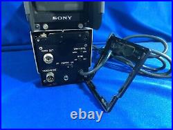 Vintage Sony Video Camera AVC-3260 with Tripod Case Lens WORKING See Description