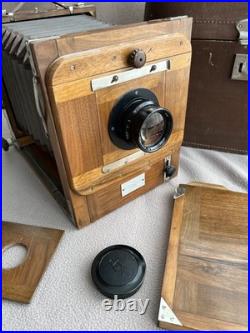 Vintage Soviet Camera FKD 13 x 18 Lens INDUSTAR 51 (4.5/210) Travel camera