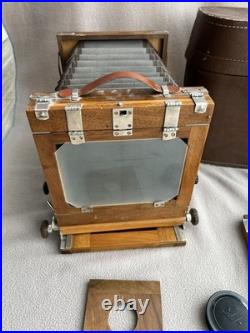 Vintage Soviet Camera FKD 13 x 18 Lens INDUSTAR 51 (4.5/210) Travel camera