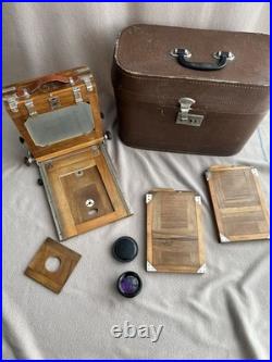 Vintage Soviet Camera FKD 13 x 18 Lens INDUSTAR 51 (4.5/210) Travel camera