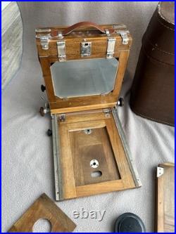 Vintage Soviet Camera FKD 13 x 18 Lens INDUSTAR 51 (4.5/210) Travel camera