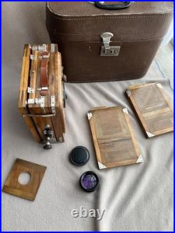 Vintage Soviet Camera FKD 13 x 18 Lens INDUSTAR 51 (4.5/210) Travel camera