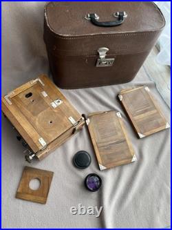 Vintage Soviet Camera FKD 13 x 18 Lens INDUSTAR 51 (4.5/210) Travel camera