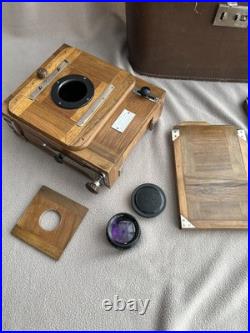 Vintage Soviet Camera FKD 13 x 18 Lens INDUSTAR 51 (4.5/210) Travel camera