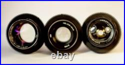 Vintage Soviet Cine Lens Set Helios-44 + Mir-1B + Jupiter-37? / Canon EF Vintage Soviet Cine Lens Set Helios-44 + Mir-1B + Jupiter-37? / Canon EF